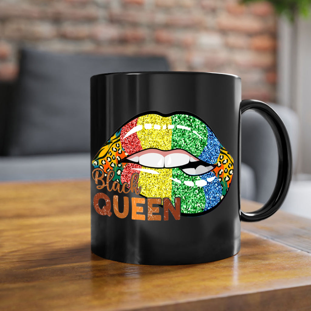 Juneteenth Black Queen Sexy Lip Png 35#- juneteenth-Mug / Coffee Cup