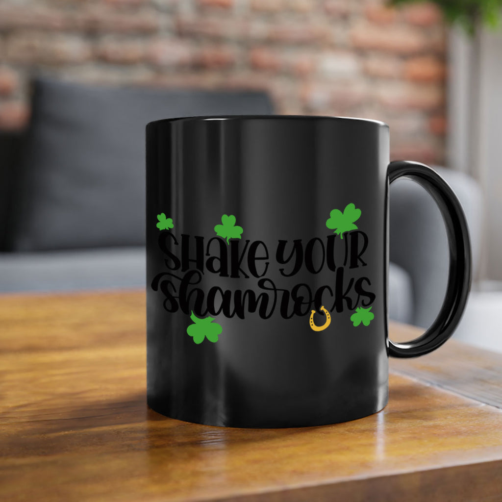 Shake Your Shamrocks Style 32#- St Patricks Day-Mug / Coffee Cup