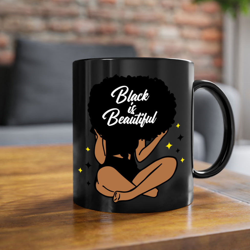 black is beautiful 14#- Black women - Girls-Mug / Coffee Cup