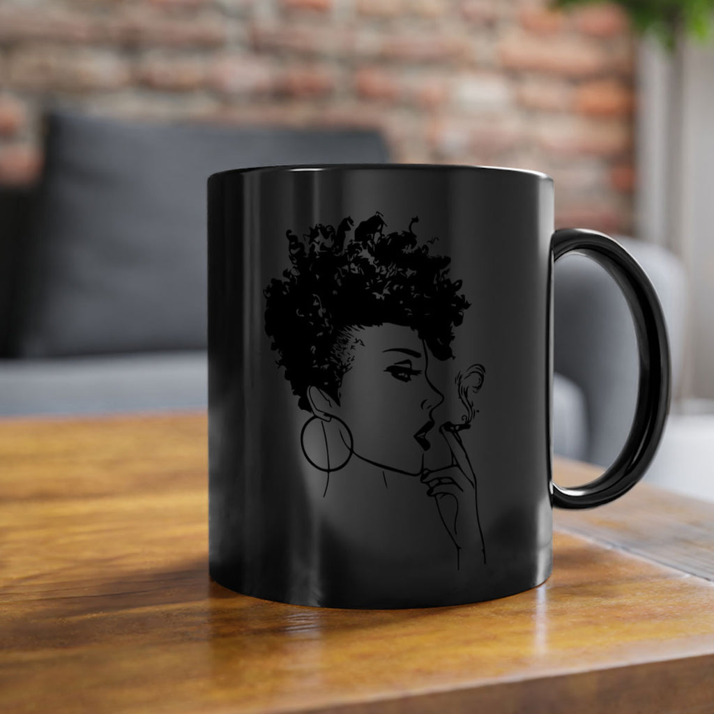 black women - queen 8#- Black women - Girls-Mug / Coffee Cup