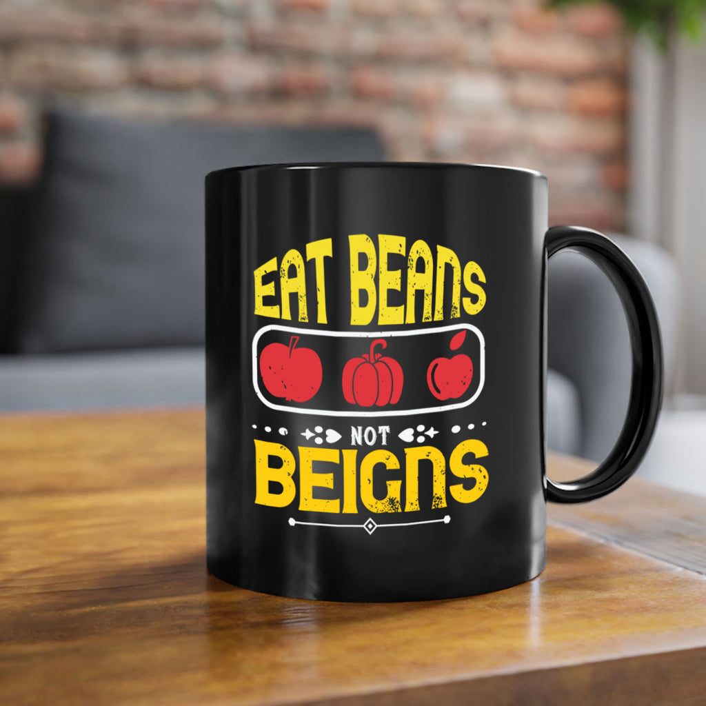 eat beansnot beigns 69#- vegan-Mug / Coffee Cup