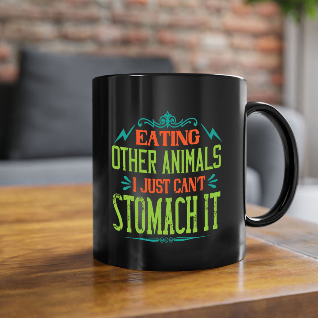 eating other animals 63#- vegan-Mug / Coffee Cup