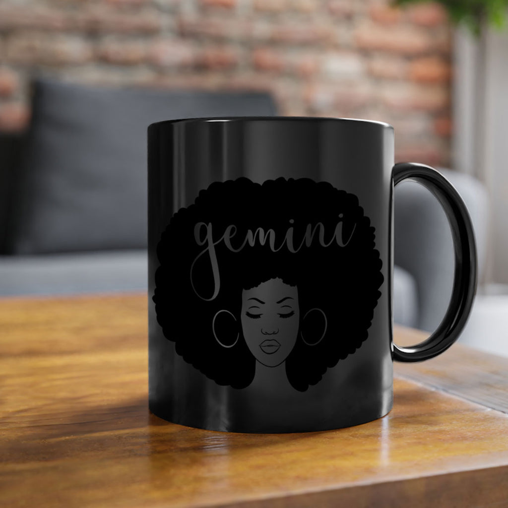 gemini girl 36#- Black women - Girls-Mug / Coffee Cup