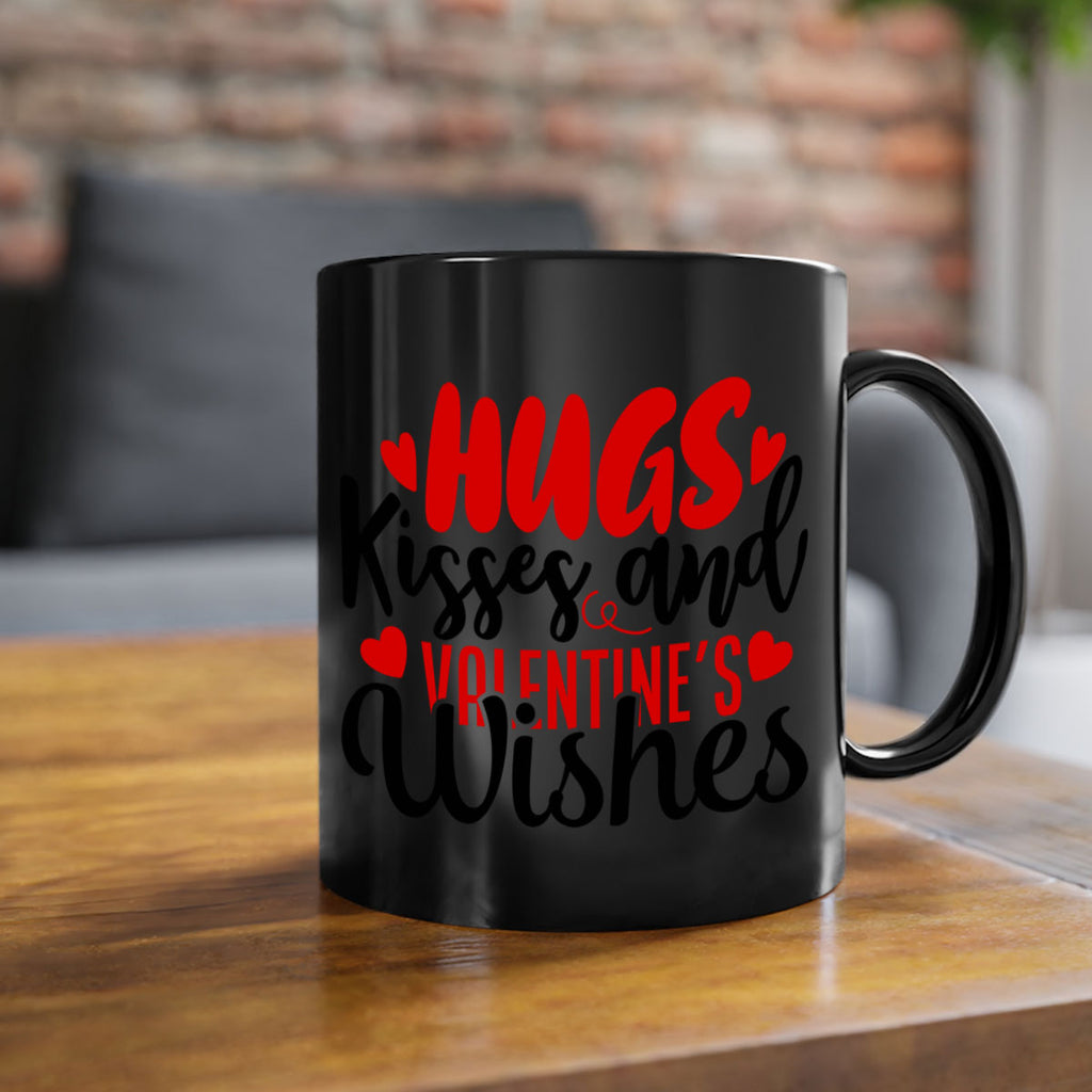 hugs kisses and valentines wishes 71#- valentines day-Mug / Coffee Cup