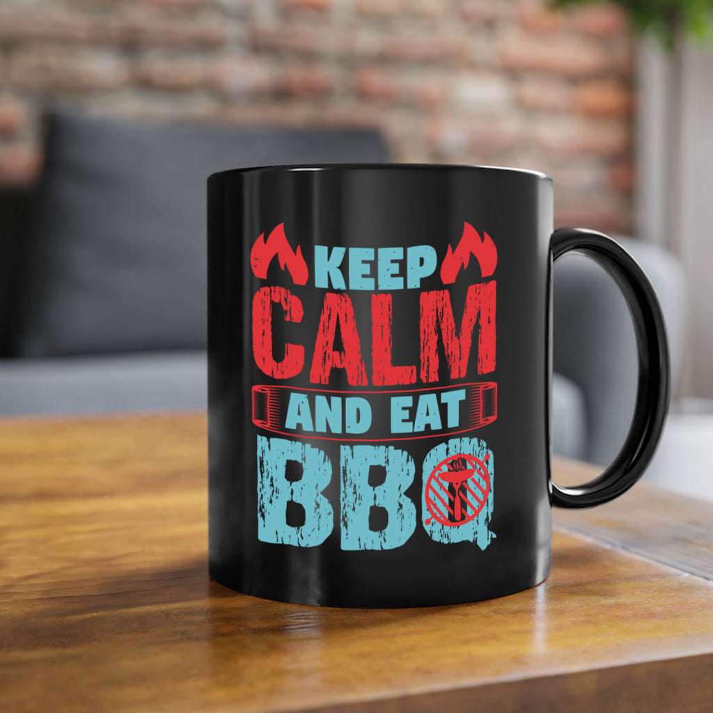 keep calm and eat bbq 30#- bbq-Mug / Coffee Cup