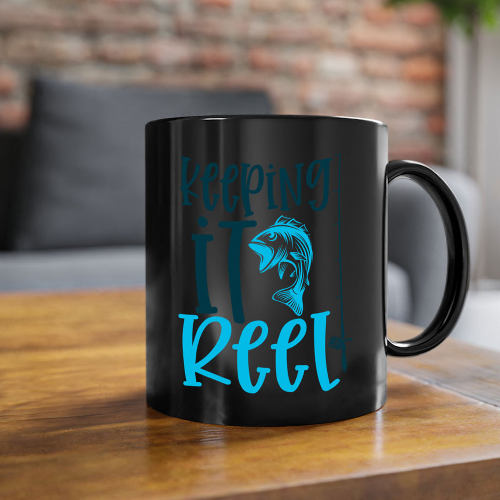 keeping it reel 207#- fishing-Mug / Coffee Cup