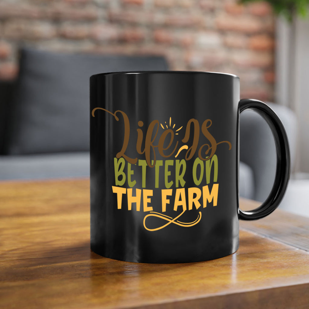 life is better on the farm 5#- Farm and garden-Mug / Coffee Cup