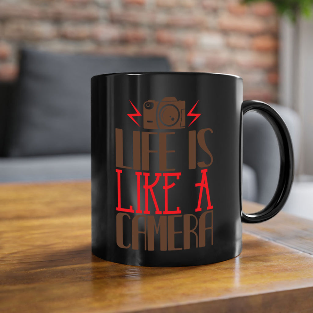life is like a camera 25#- photography-Mug / Coffee Cup