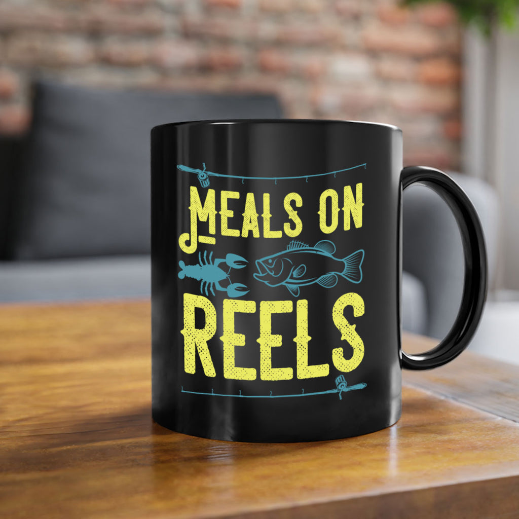 meals on reels 241#- fishing-Mug / Coffee Cup