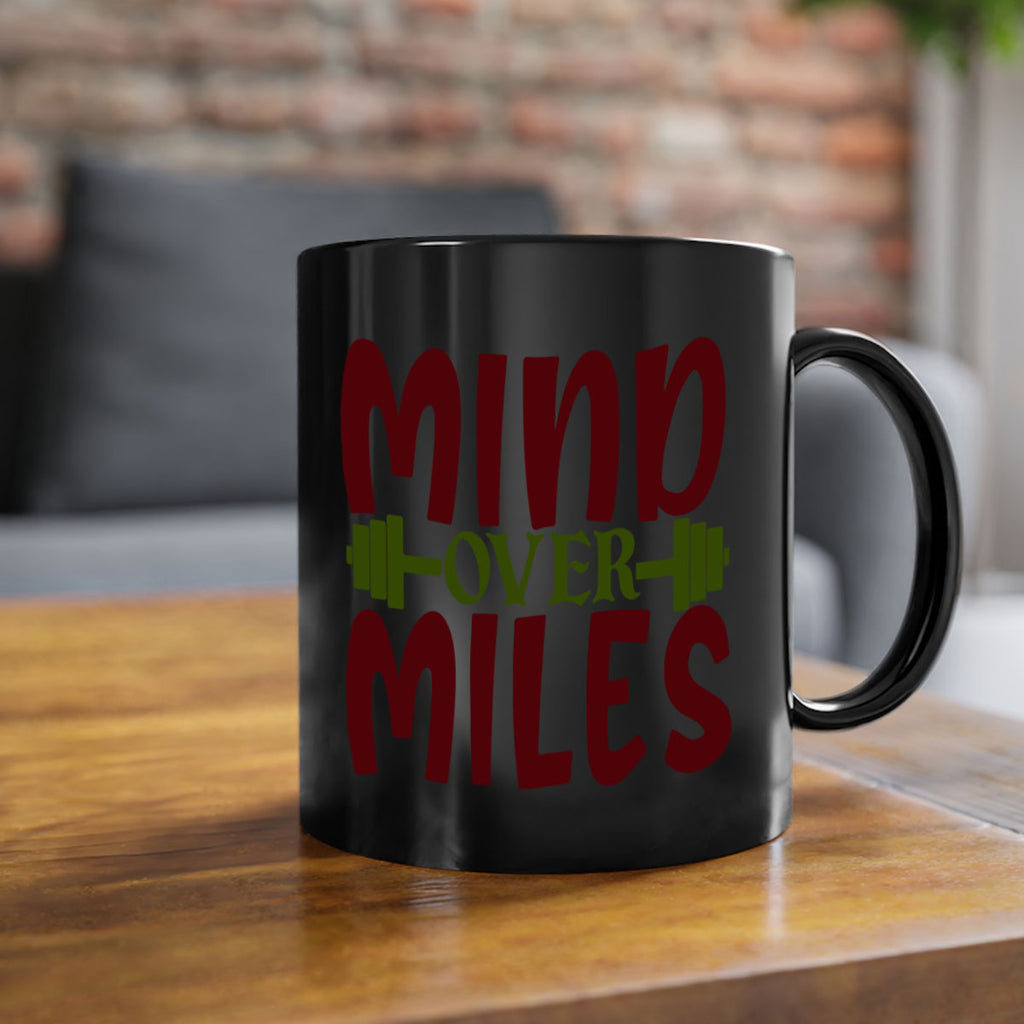 mind over miles 29#- gym-Mug / Coffee Cup