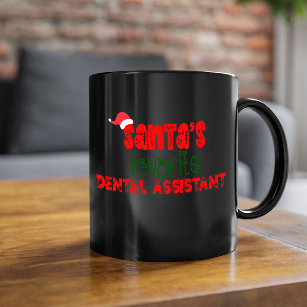 santas favorite dental assistant style 774#- christmas-Mug / Coffee Cup