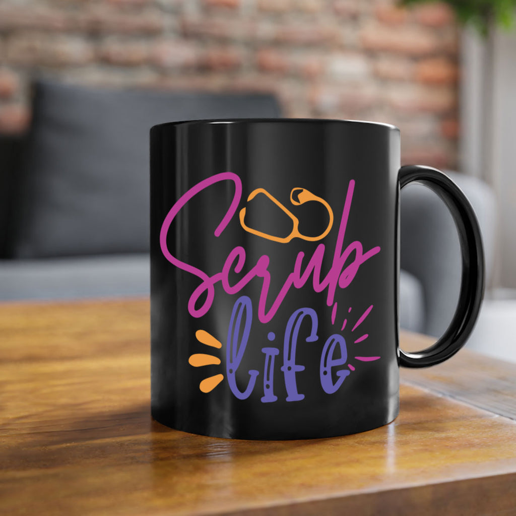 scrub life Style 351#- nurse-Mug / Coffee Cup