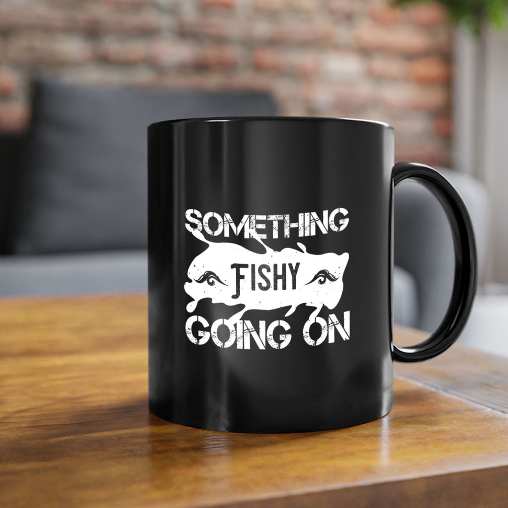 something fishy going on 235#- fishing-Mug / Coffee Cup