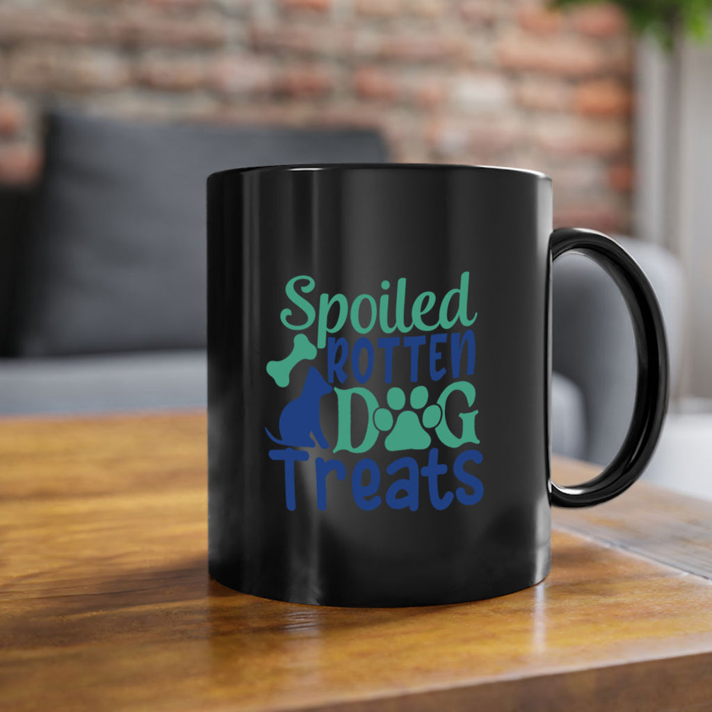 spoiled rotten dog treats Style 62#- Dog-Mug / Coffee Cup