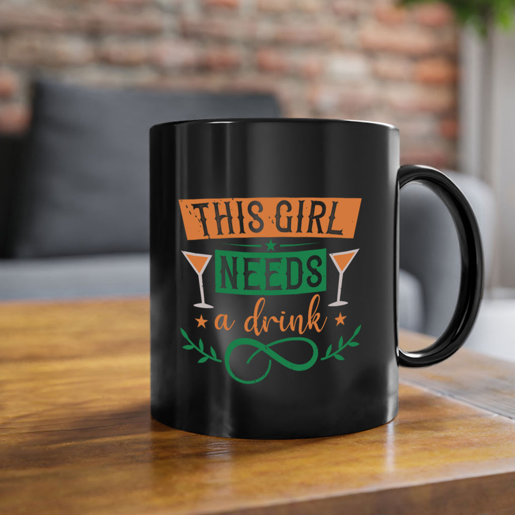 this girl needs a drink 1#- mardi gras-Mug / Coffee Cup