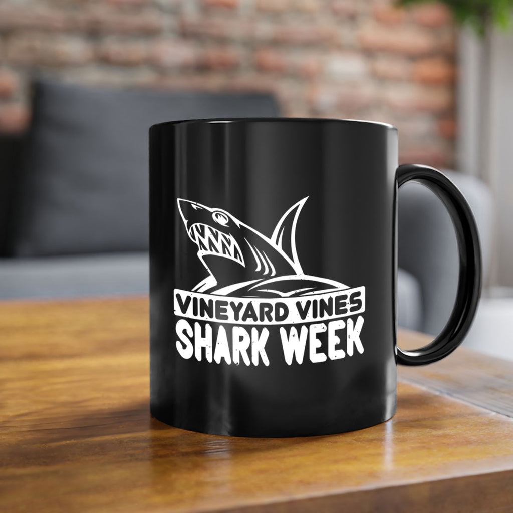 vineyard vines Shark Week Style 8#- Shark-Fish-Mug / Coffee Cup