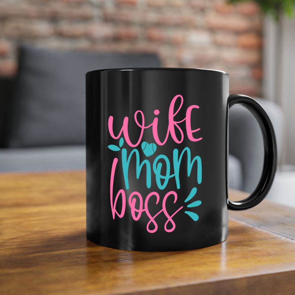 wife mom boss 284#- mom-Mug / Coffee Cup