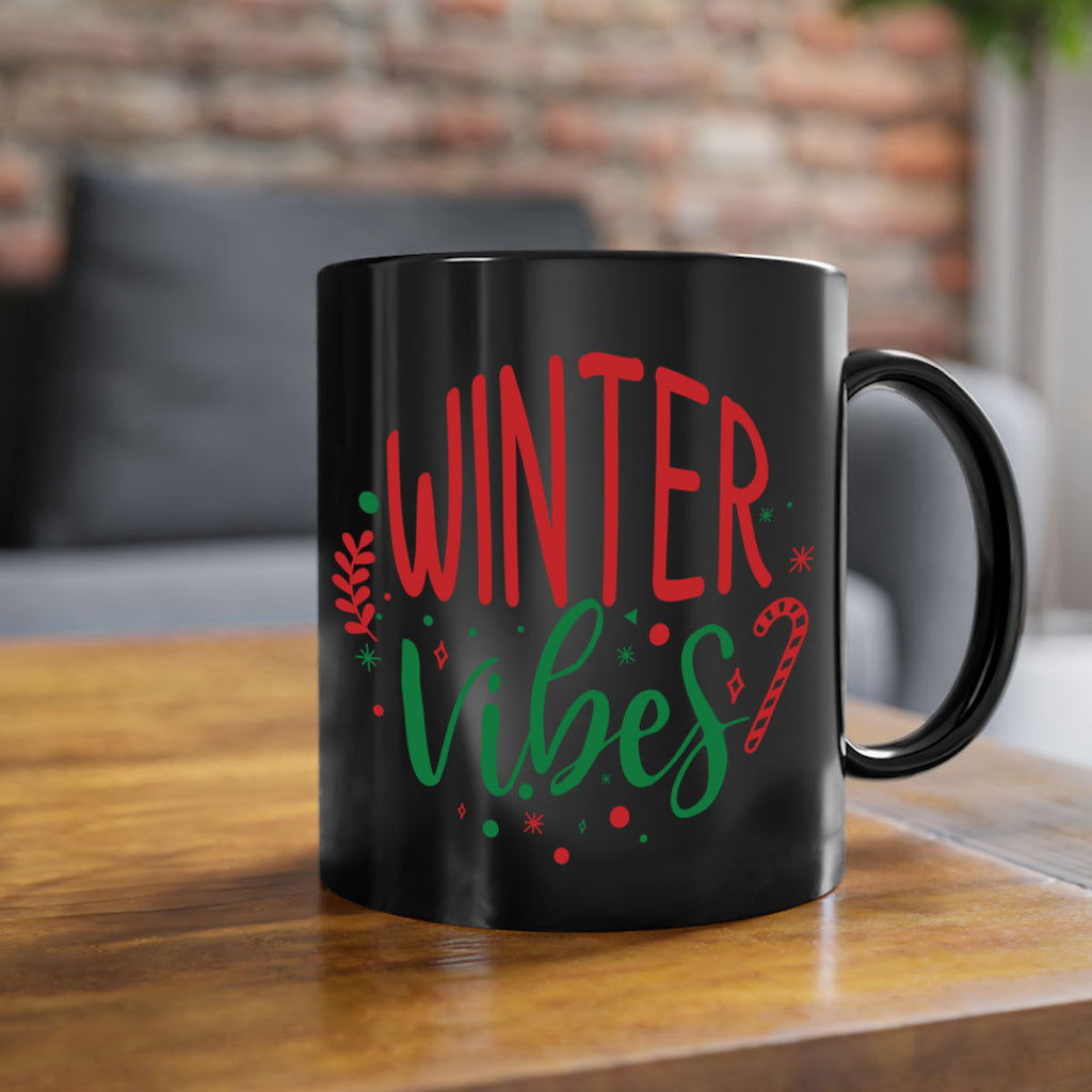 winter vibes style 1238#- christmas-Mug / Coffee Cup