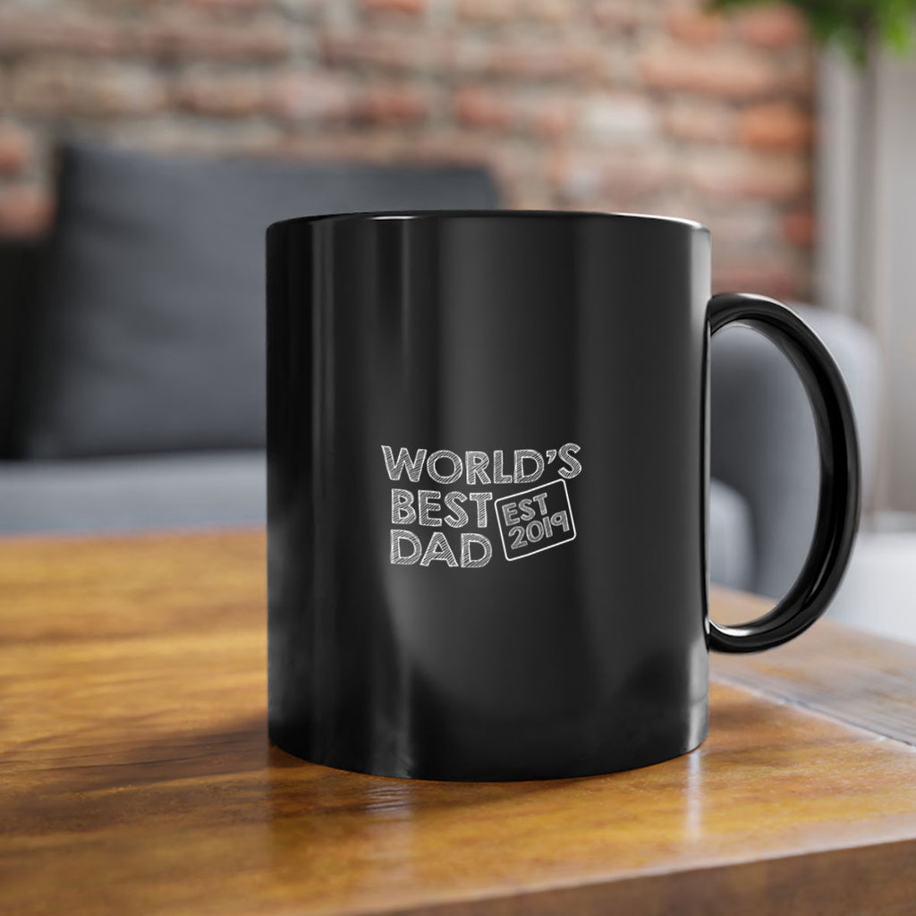 world is best dad est p 61#- dad-Mug / Coffee Cup