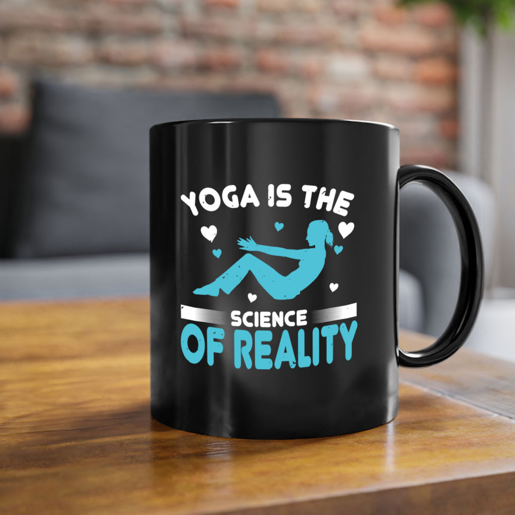 yoga is the science of reality 16#- yoga-Mug / Coffee Cup