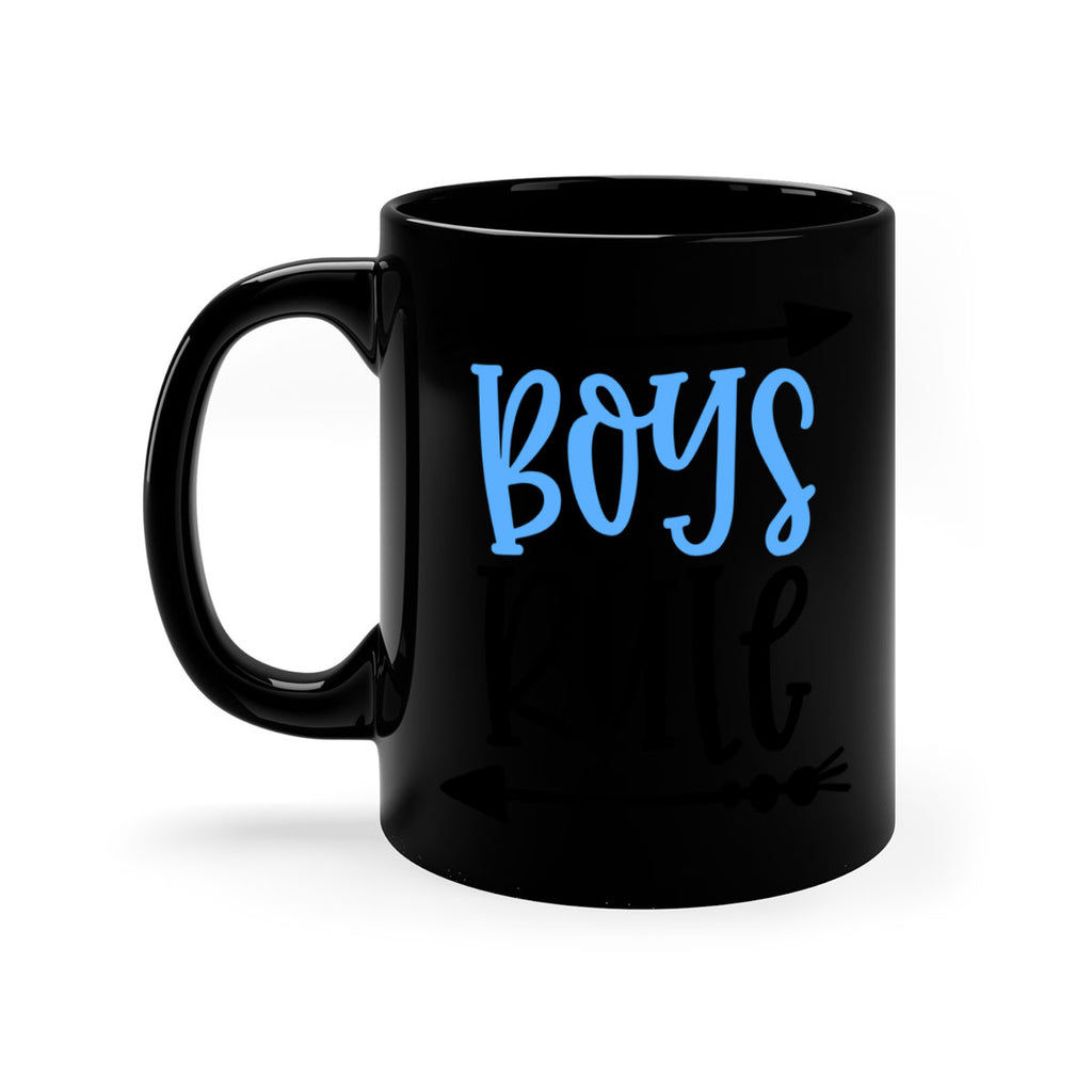 Boys Rule Style 108#- baby2-Mug / Coffee Cup