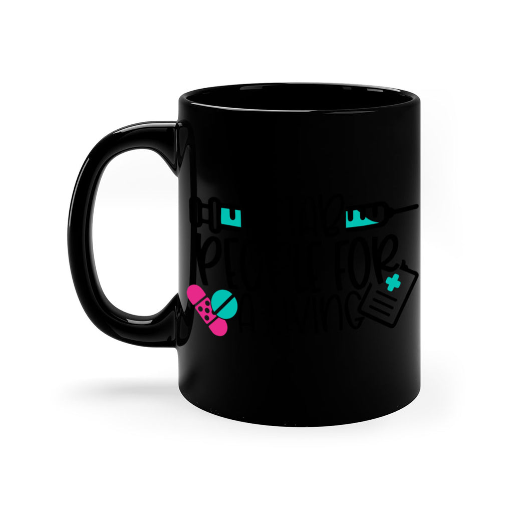 I Stab People For A Living Style Style 165#- nurse-Mug / Coffee Cup