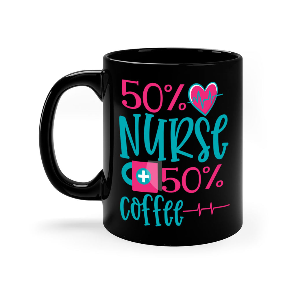 Percent Nurse Percent Coffee Style 395#- nurse-Mug / Coffee Cup