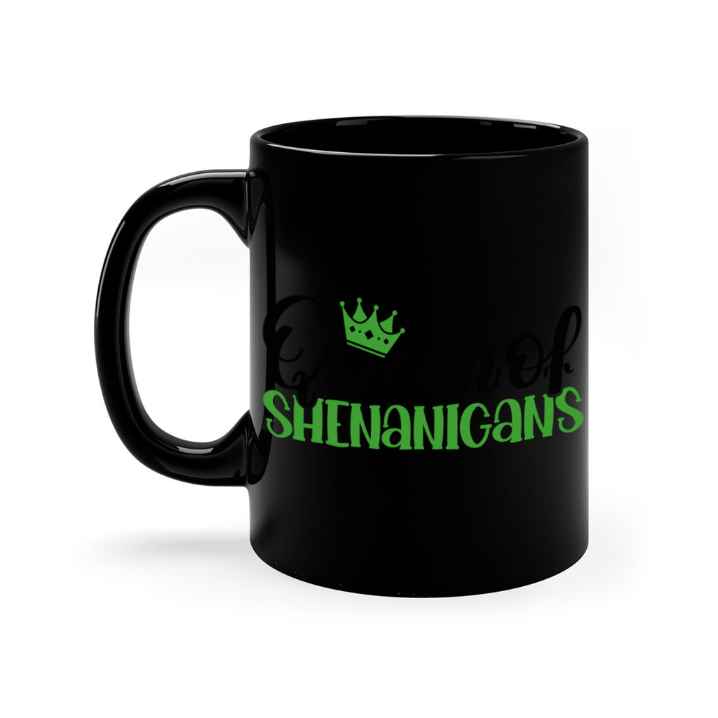 Queen Of Shenanigans Style 36#- St Patricks Day-Mug / Coffee Cup