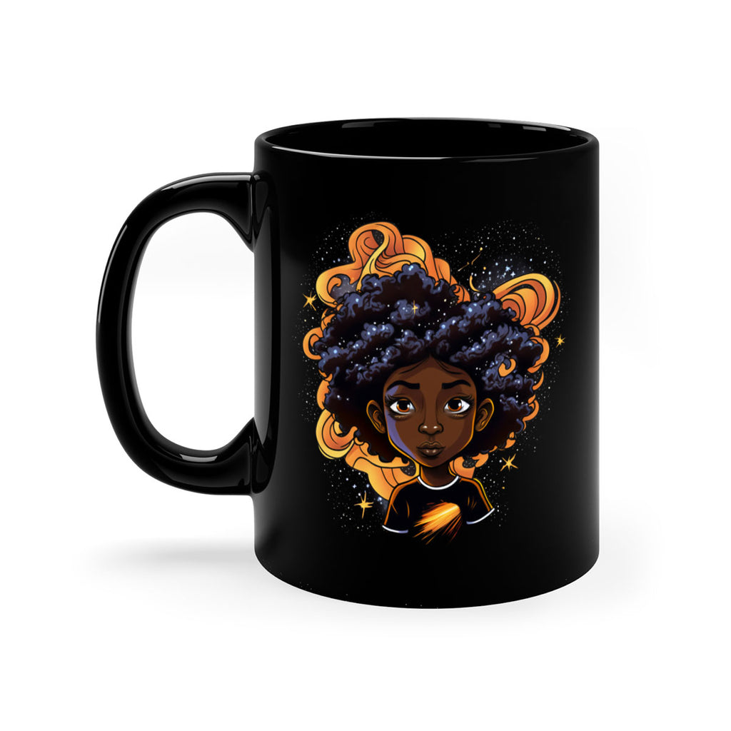 Sparkling Black Girl Design 12#- Black women - Girls-Mug / Coffee Cup