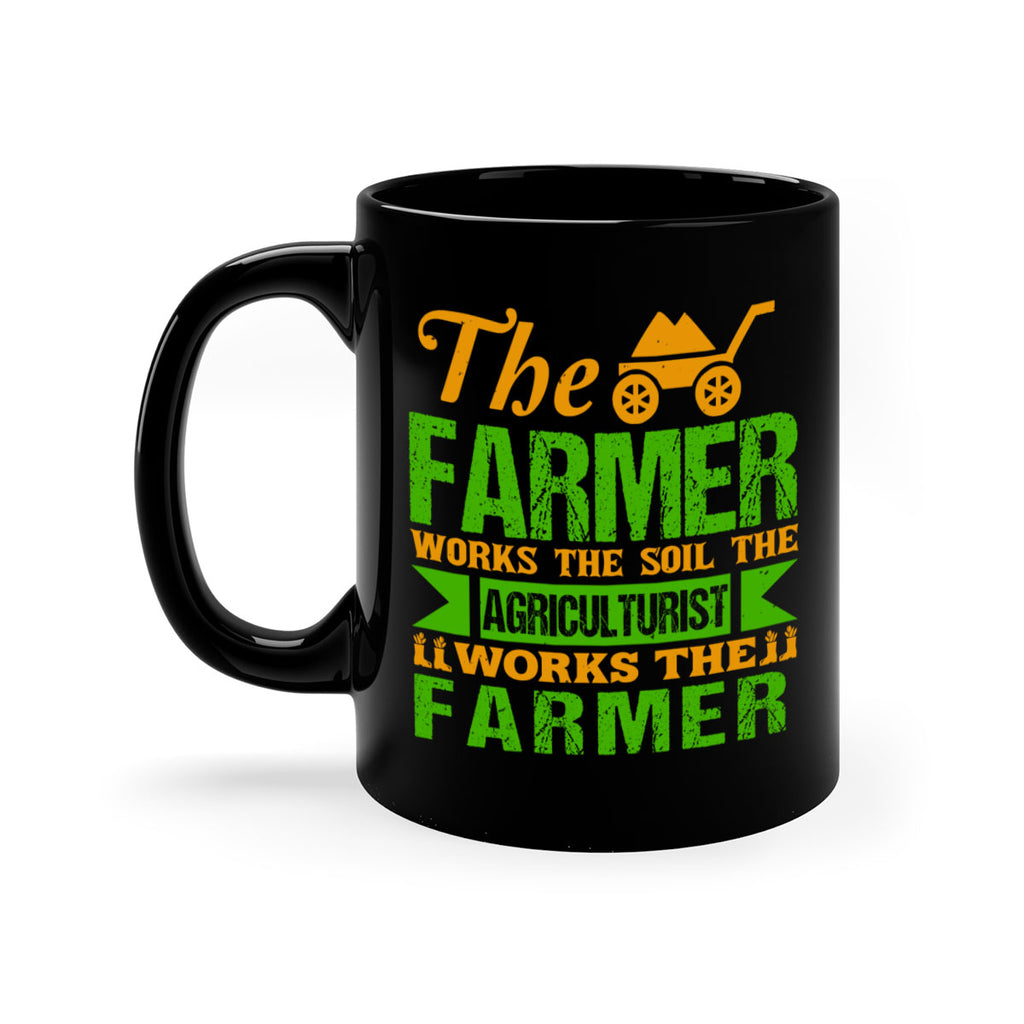 The farmers work the soil 33#- Farm and garden-Mug / Coffee Cup
