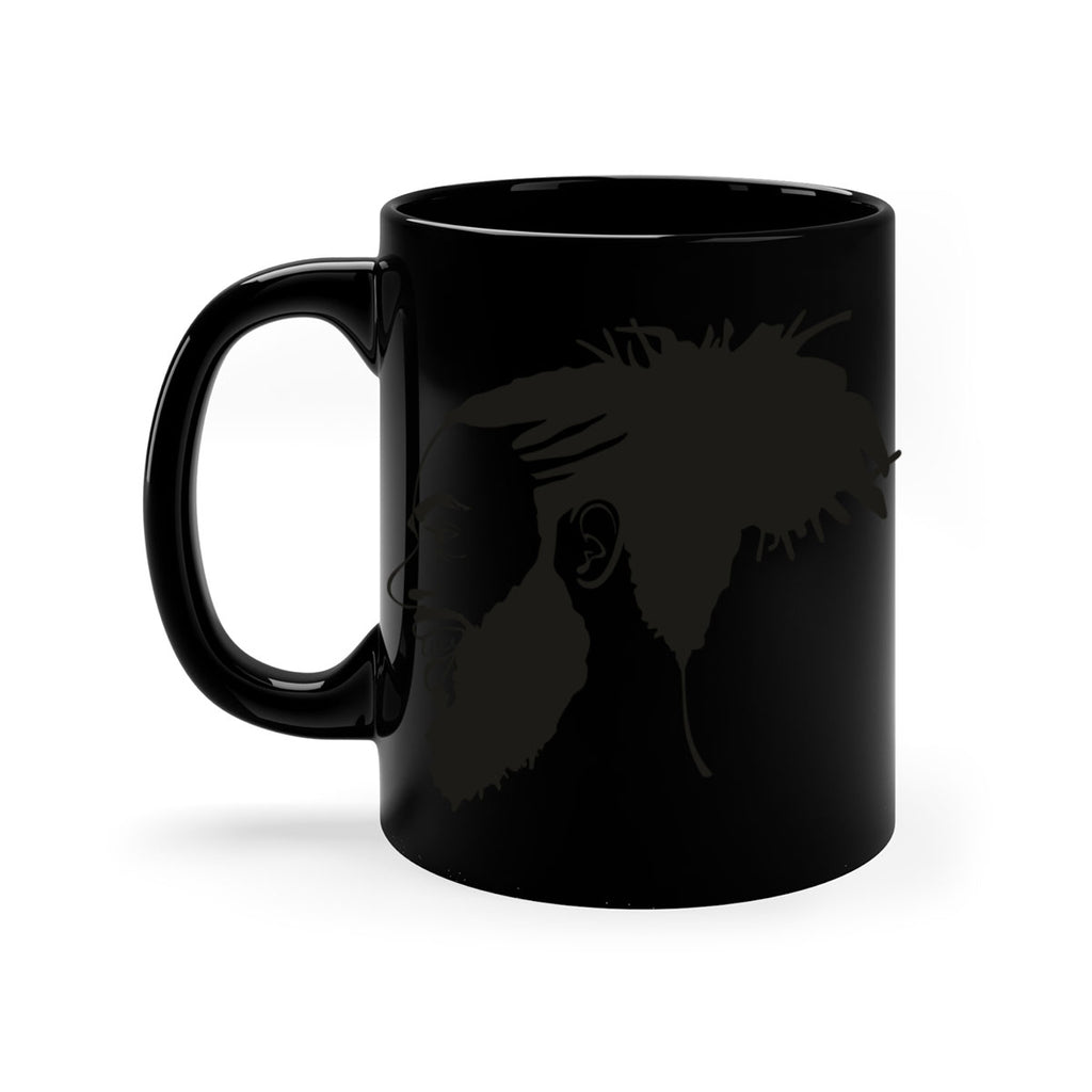 beardman 45#- Black men - Boys-Mug / Coffee Cup
