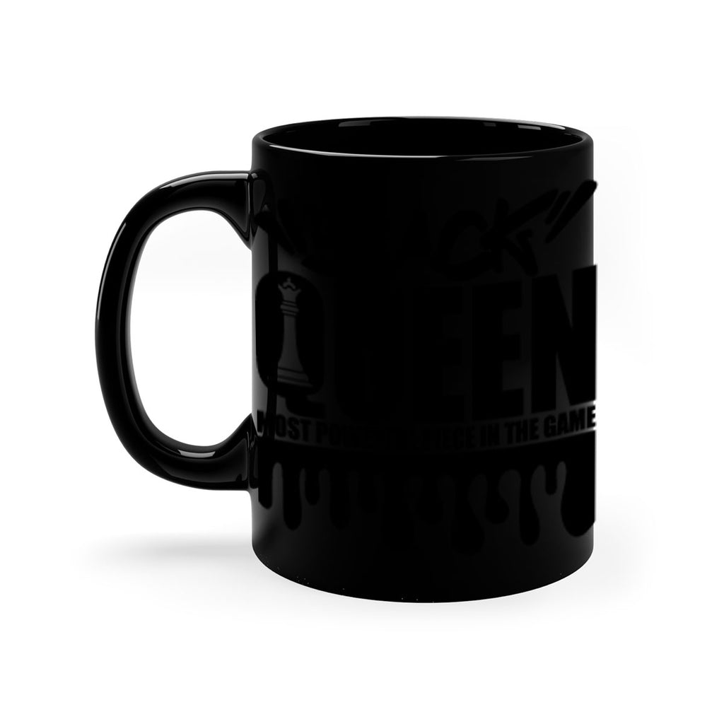 black queen 173#- black words - phrases-Mug / Coffee Cup