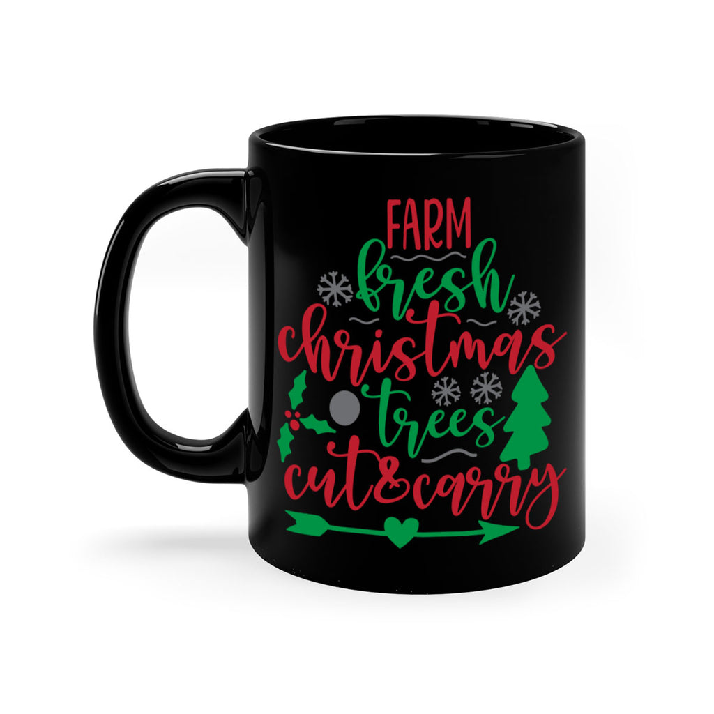farm fress christmas trees style 208#- christmas-Mug / Coffee Cup