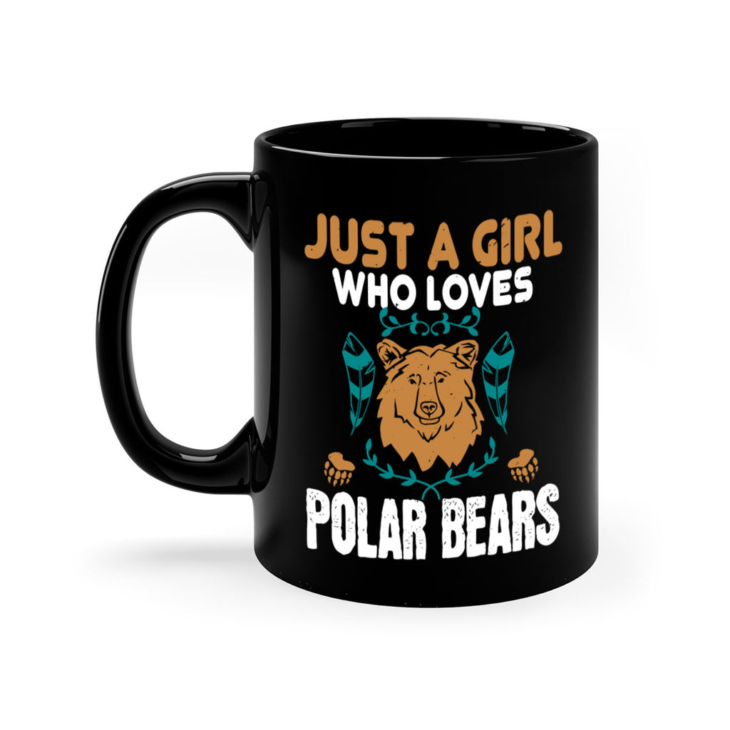 just a girl who loves polar bear 22#- bear-Mug / Coffee Cup