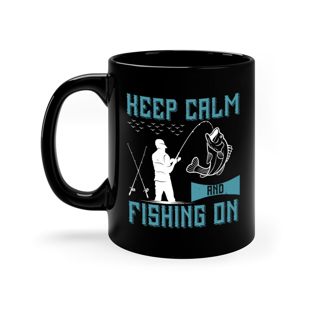 keep calm and fishing on 248#- fishing-Mug / Coffee Cup