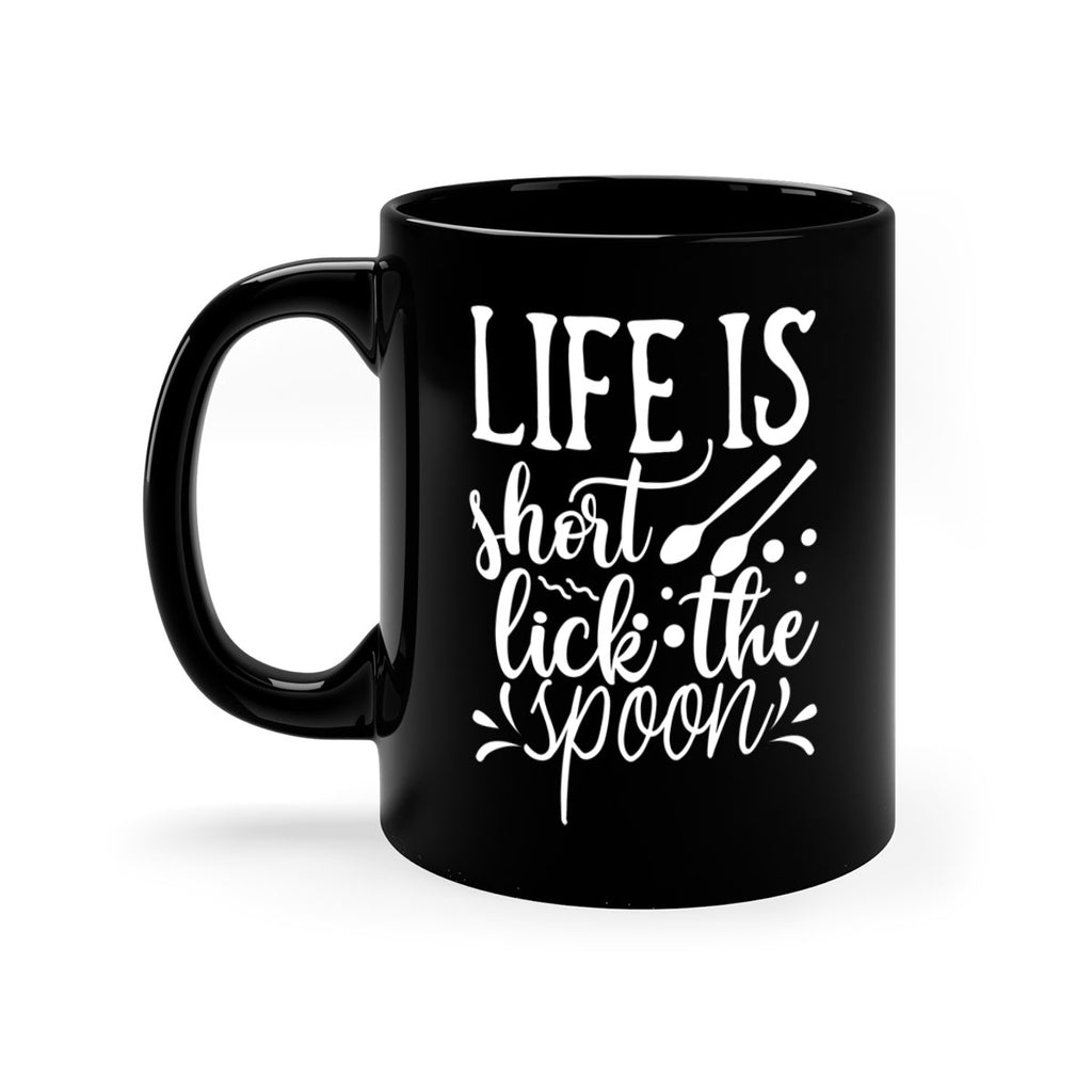 life is short lick the spoon 25#- kitchen-Mug / Coffee Cup