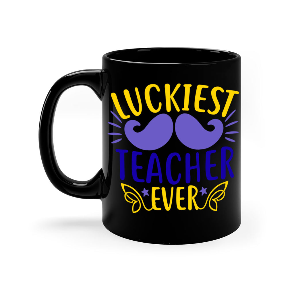 luckiest teacher ever 12#- mardi gras-Mug / Coffee Cup