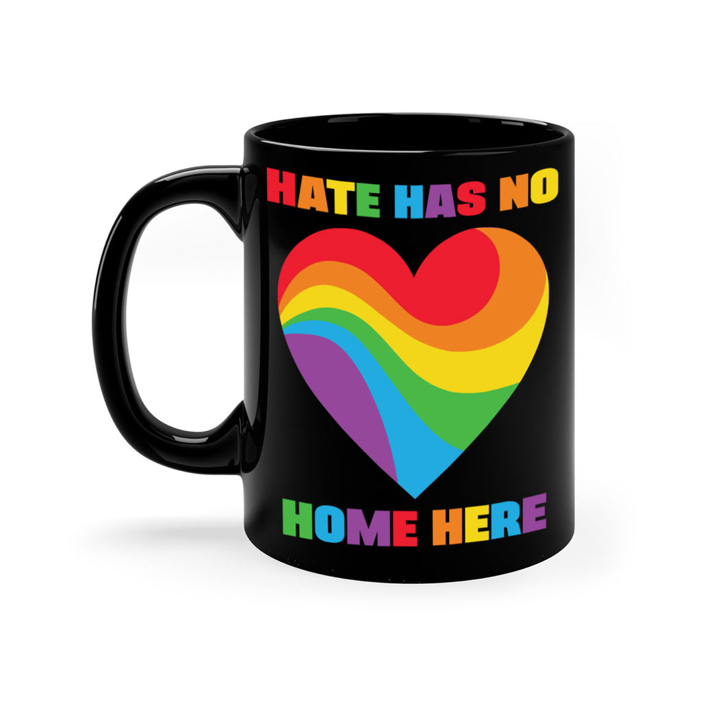 rainbow heart hate has no lgbt 30#- lgbt-Mug / Coffee Cup