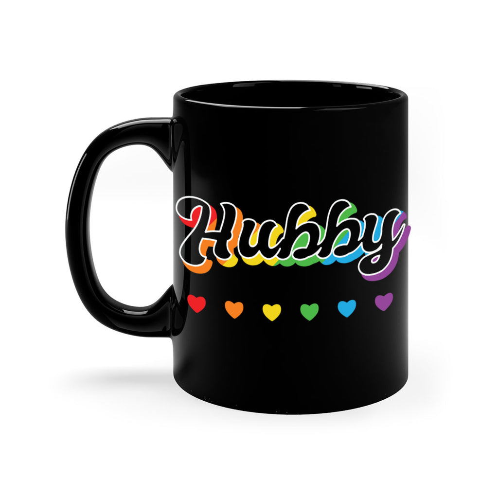rainbow hubby lgbtq pride lgbt 29#- lgbt-Mug / Coffee Cup