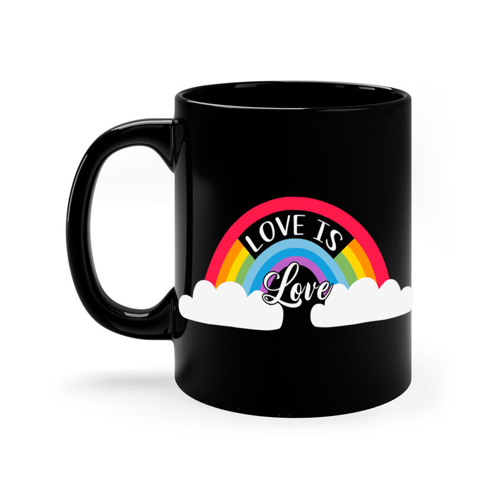 rainbow lgbt love is love 28#- lgbt-Mug / Coffee Cup