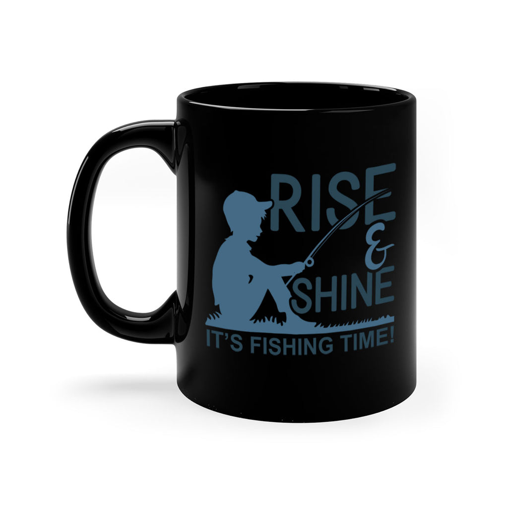 rise shine 41#- fishing-Mug / Coffee Cup
