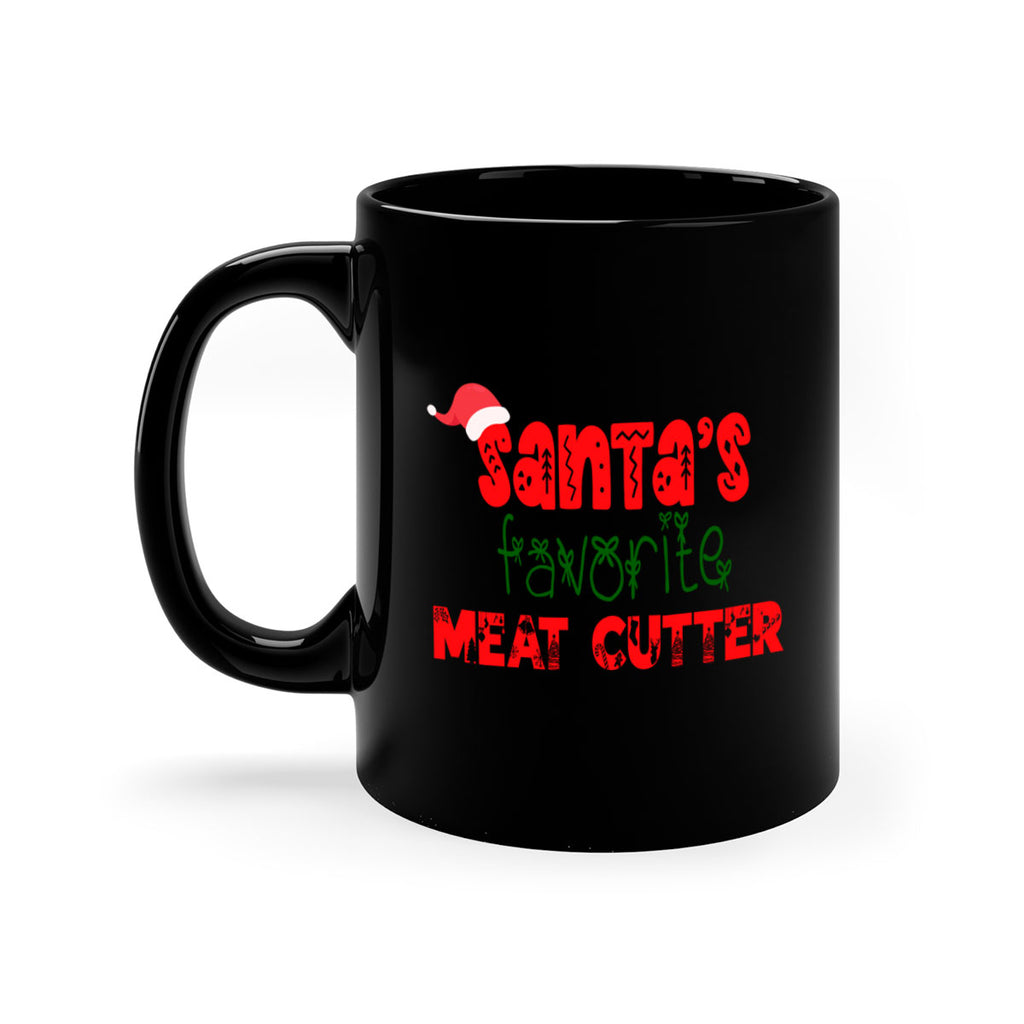 santas favorite meat cutter style 945#- christmas-Mug / Coffee Cup