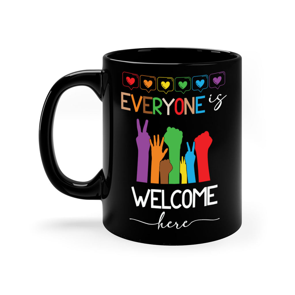 unity day everyone is welcome lgbt 7#- lgbt-Mug / Coffee Cup