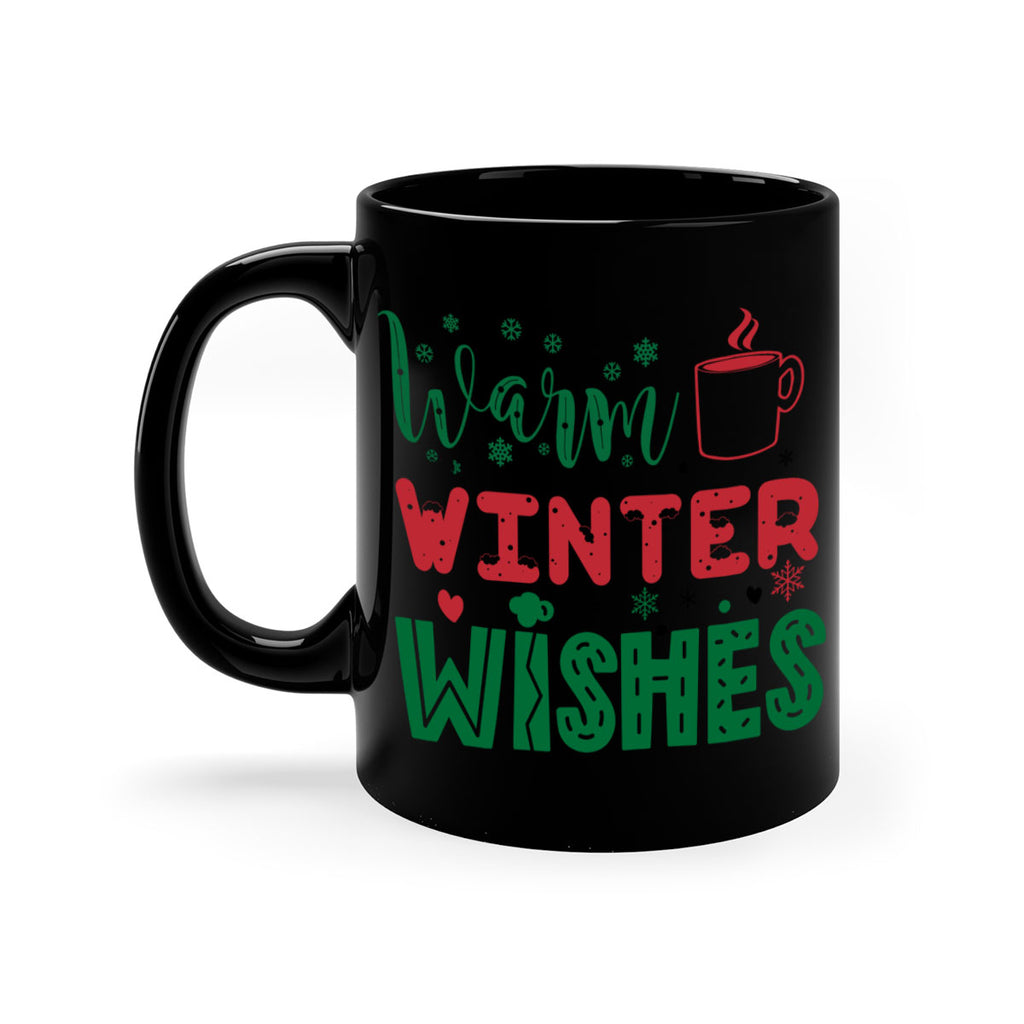 warm winter wishes style 1227#- christmas-Mug / Coffee Cup