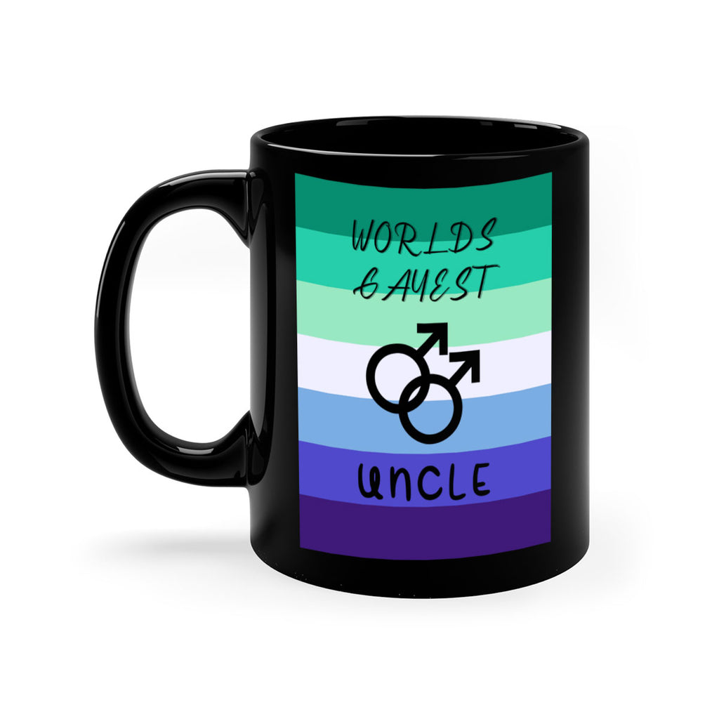 worlds gayest uncle lgbt proud 1#- lgbt-Mug / Coffee Cup
