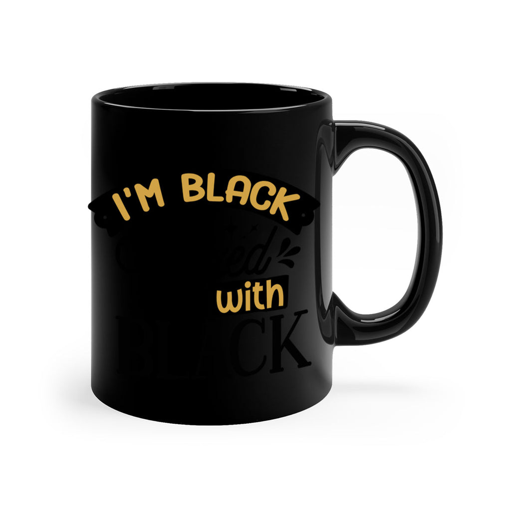 Im black mixed with black Style 30#- Black women - Girls-Mug / Coffee Cup