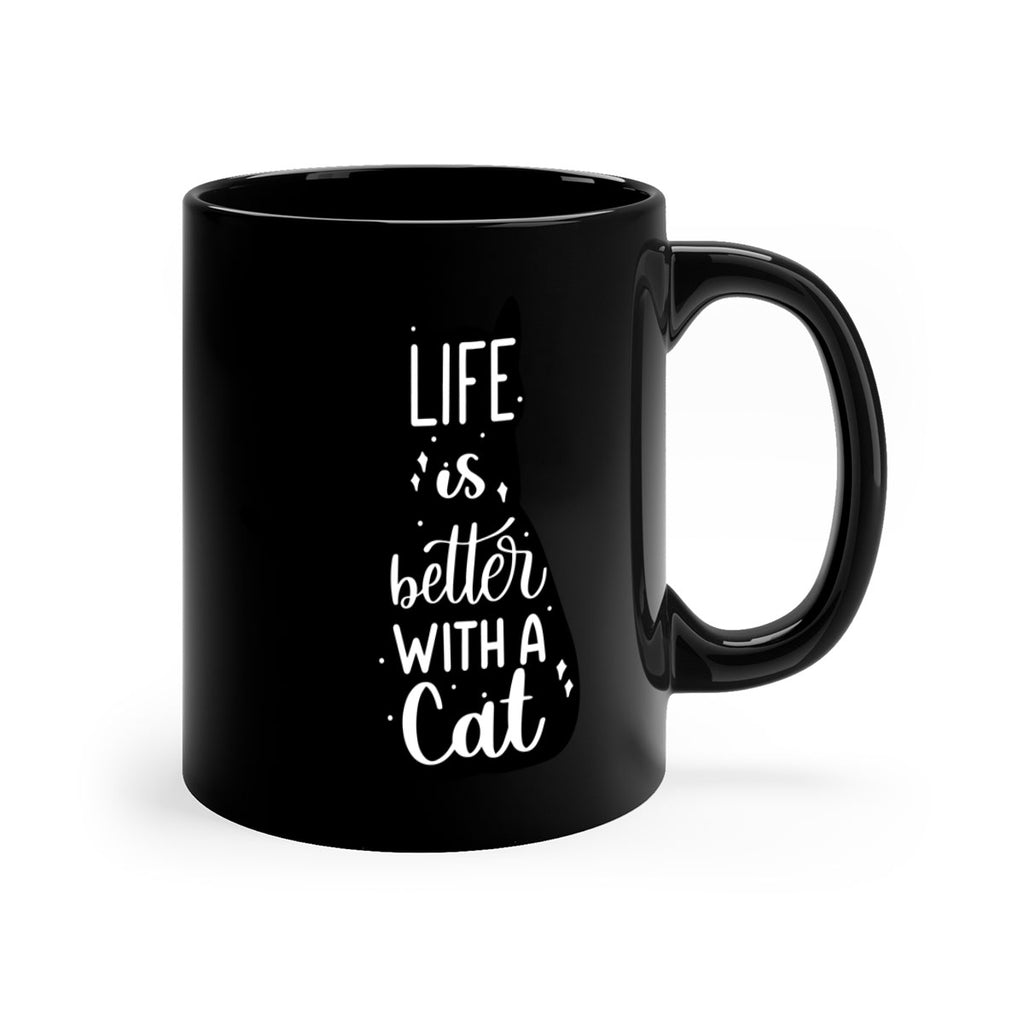 Life Is Better With A Cat Style 98#- cat-Mug / Coffee Cup