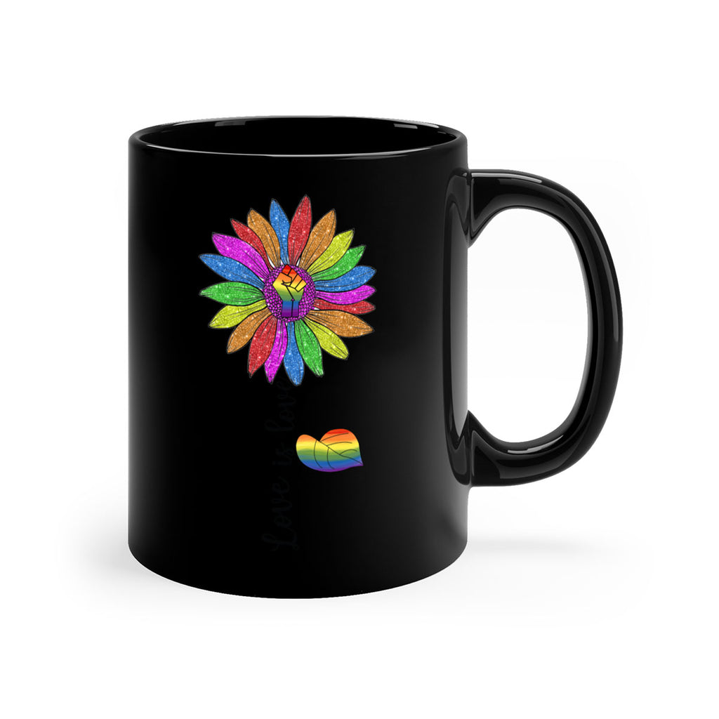 Love Is Love Pride Lgbt Sunflower Png 47#- lgbt-Mug / Coffee Cup