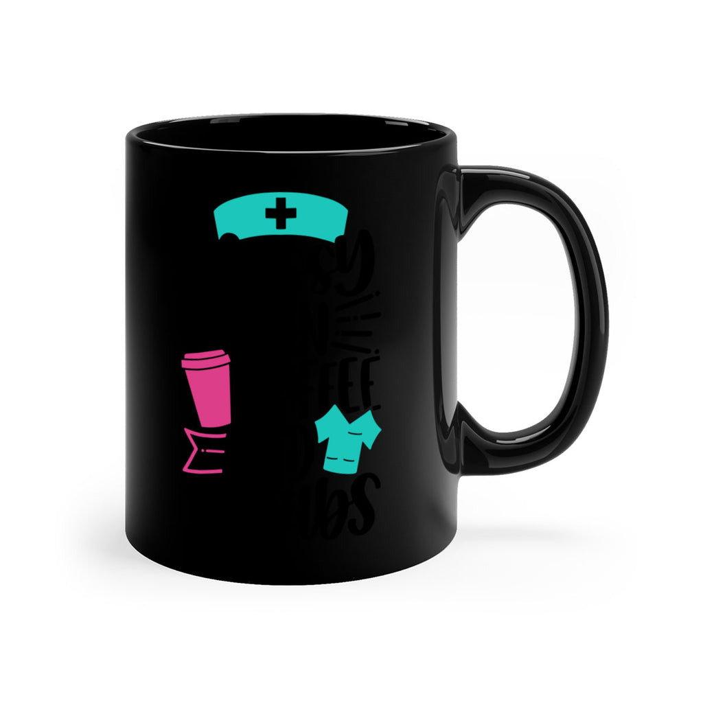 Messy Bun Coffee And Style Style 131#- nurse-Mug / Coffee Cup