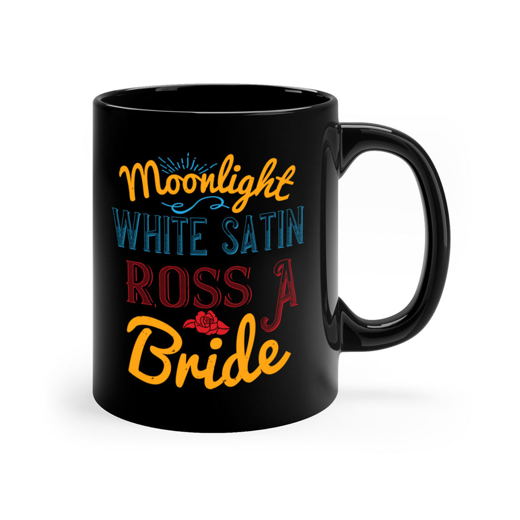 Moonlight white satin ross a bride 42#- bride-Mug / Coffee Cup